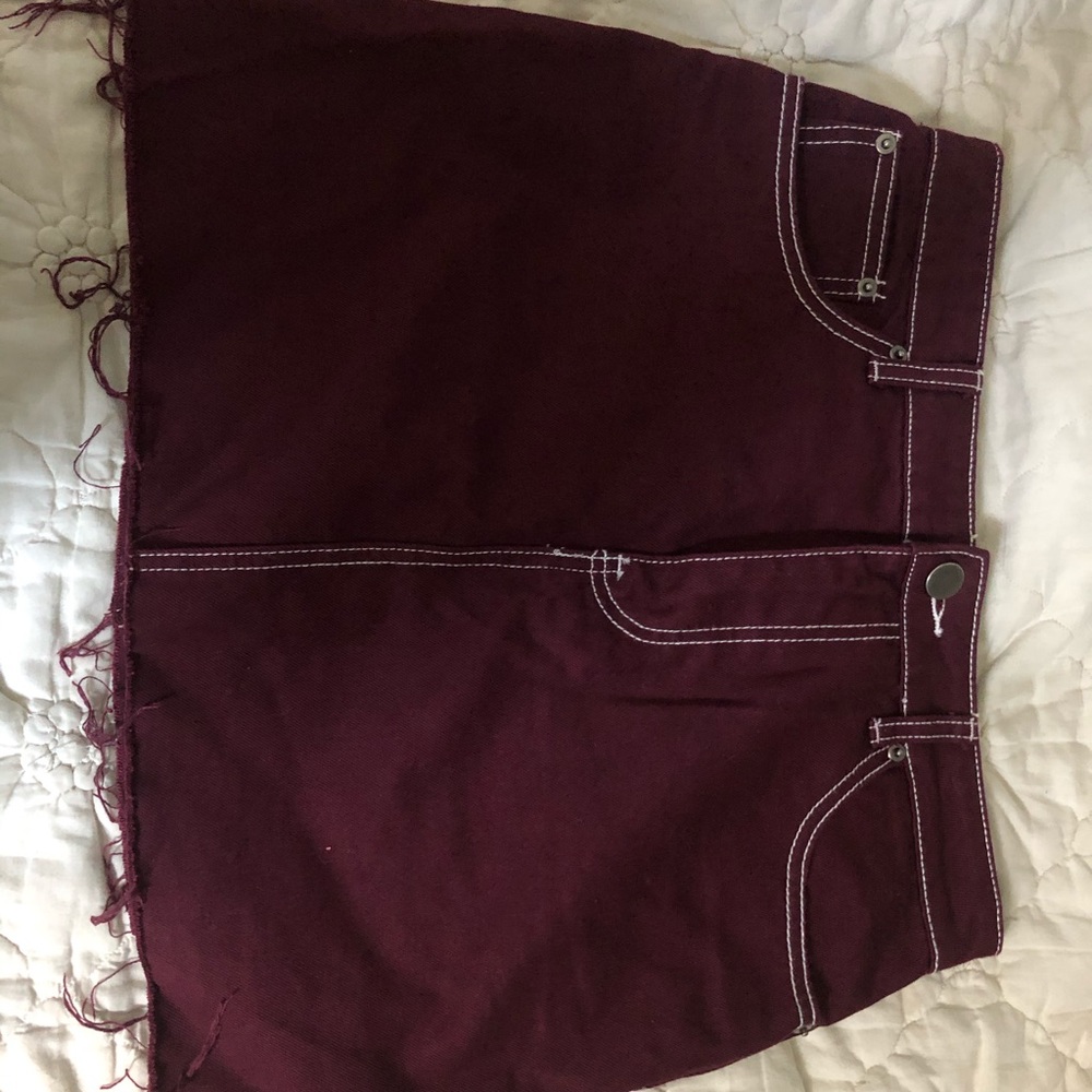 Denim skirt